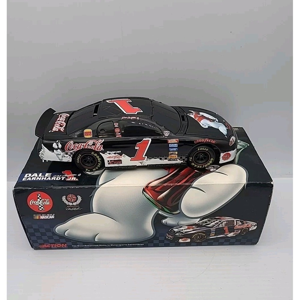 1998 ACTION 1/24 DALE EARNHARDT‎ JR #1 COCA-COLA CHEVY MONTE CARLO Limited Bank